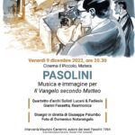 Dal Fadiesis 2022 omaggio in musica a Pier Paolo Pasolini